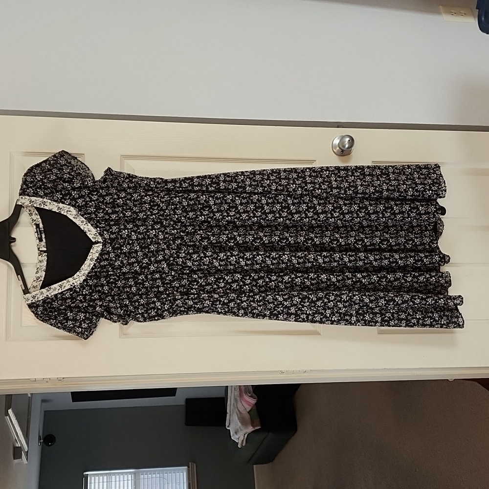 Madewell Floral Midi Dress